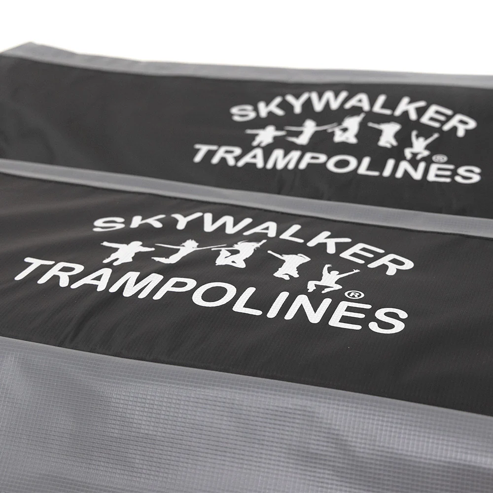 15'x9' Rectangle Spring Pad - Dual Black/Grey 2-Piece - Image 2
