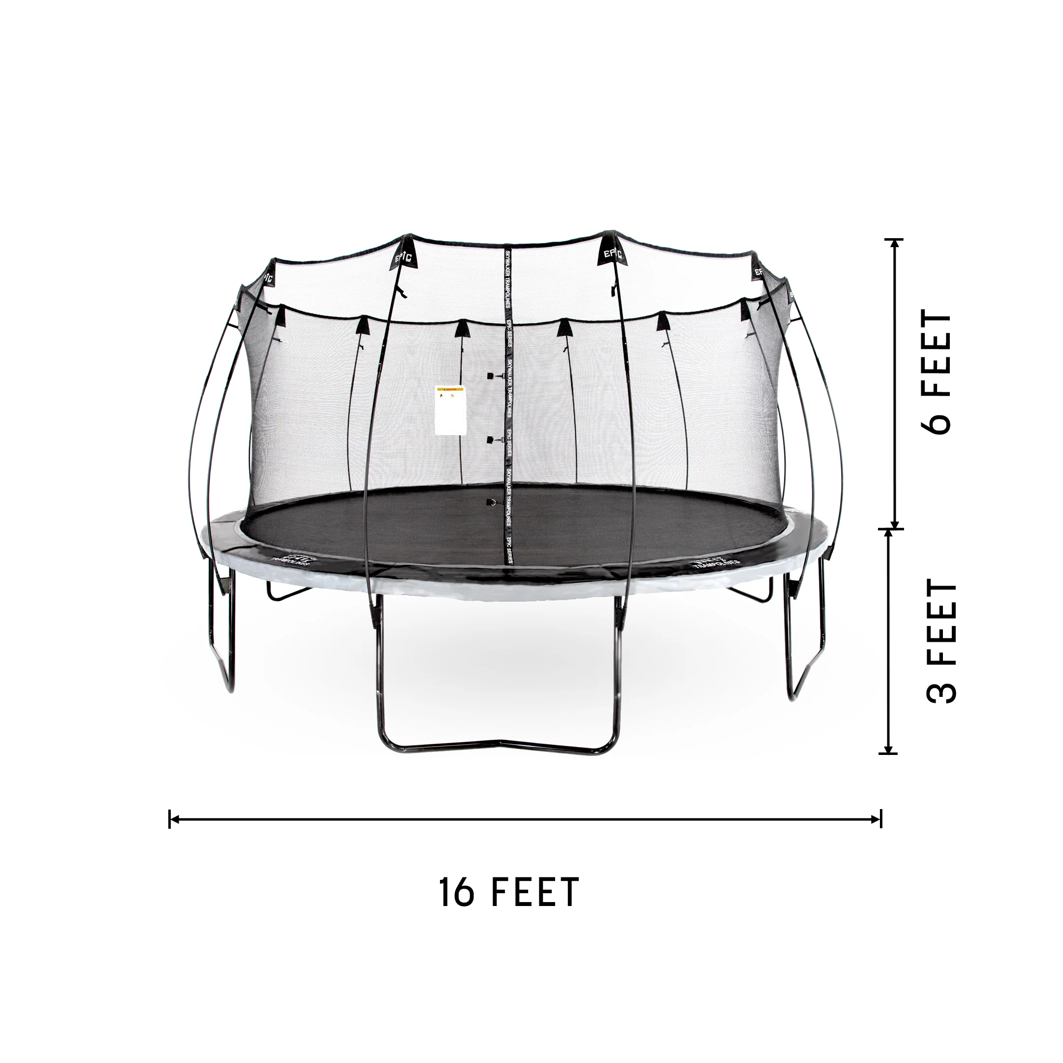 16' Round Epic Series Trampoline - Image 11