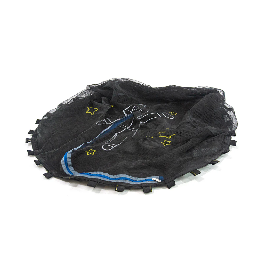 48" Astronaut Jump Mat and Enclosure Net Combo with Sound - Image 2
