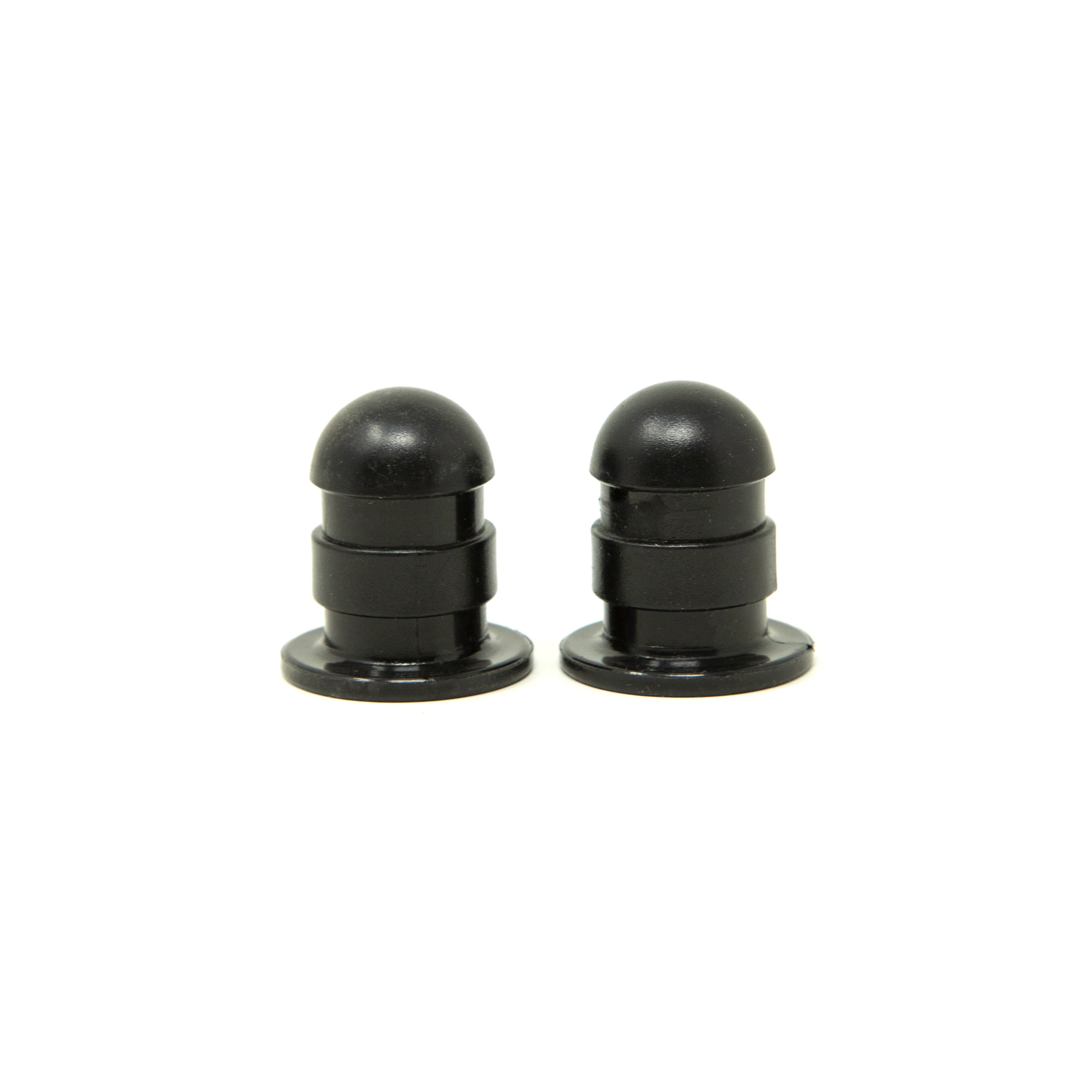Mini Pole Cap - Black - Qty 2