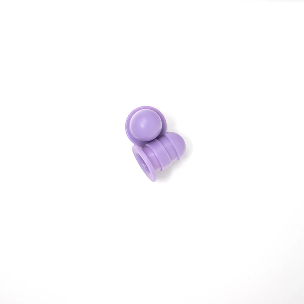 Mini Pole Cap - Lavender - Qty 2 - Image 2