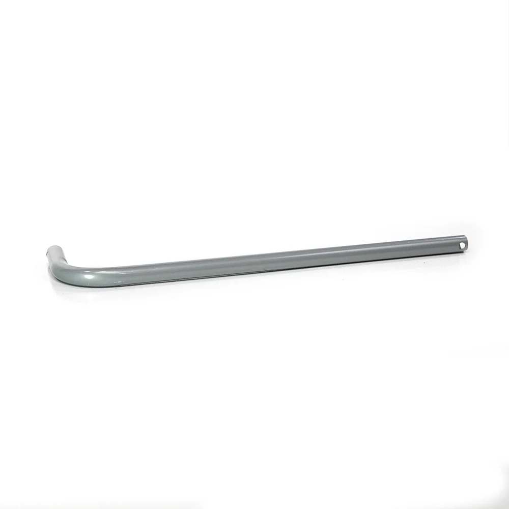 Upper L-shaped curved tube
