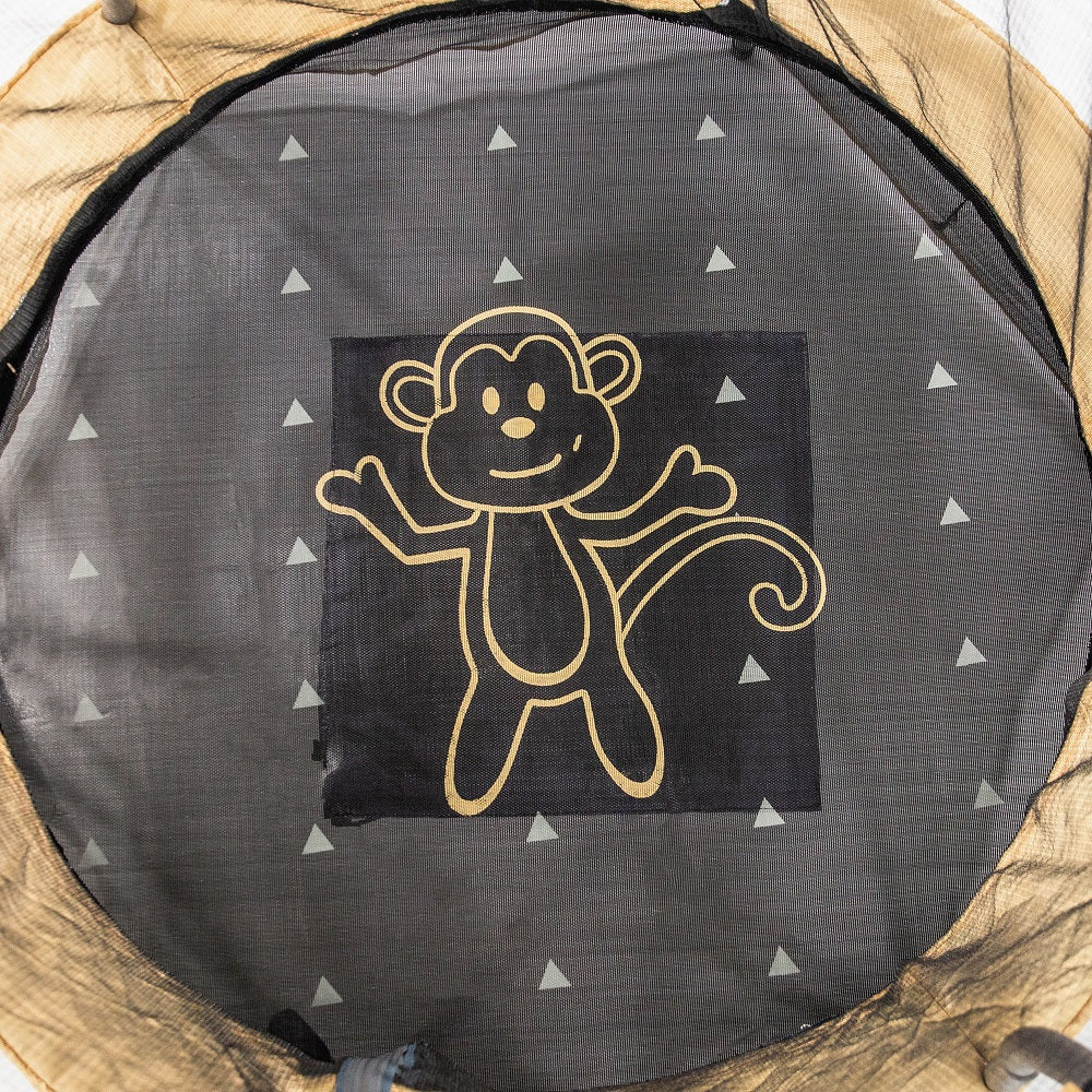 55" Lil' Monkey Mini Trampoline with Enclosure and Sound - Image 4