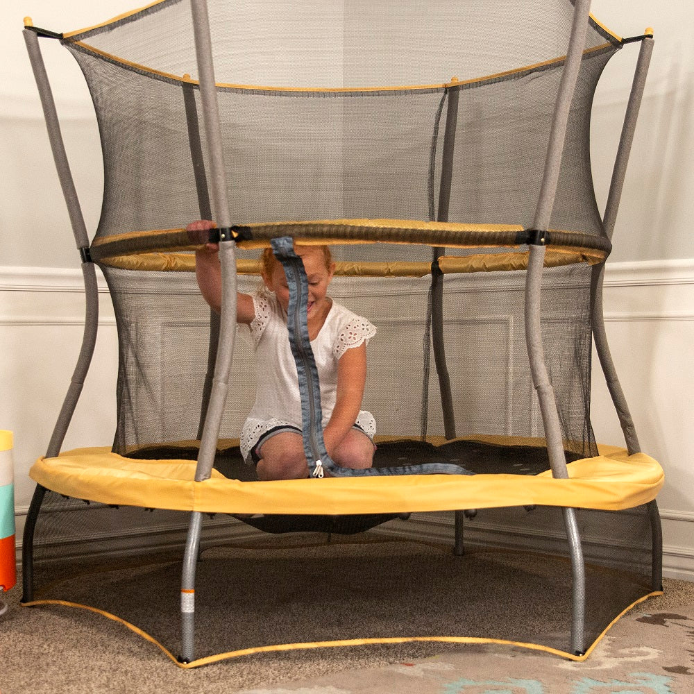 Safari Explorer Mini Round Trampoline with Enclosure - Image 10