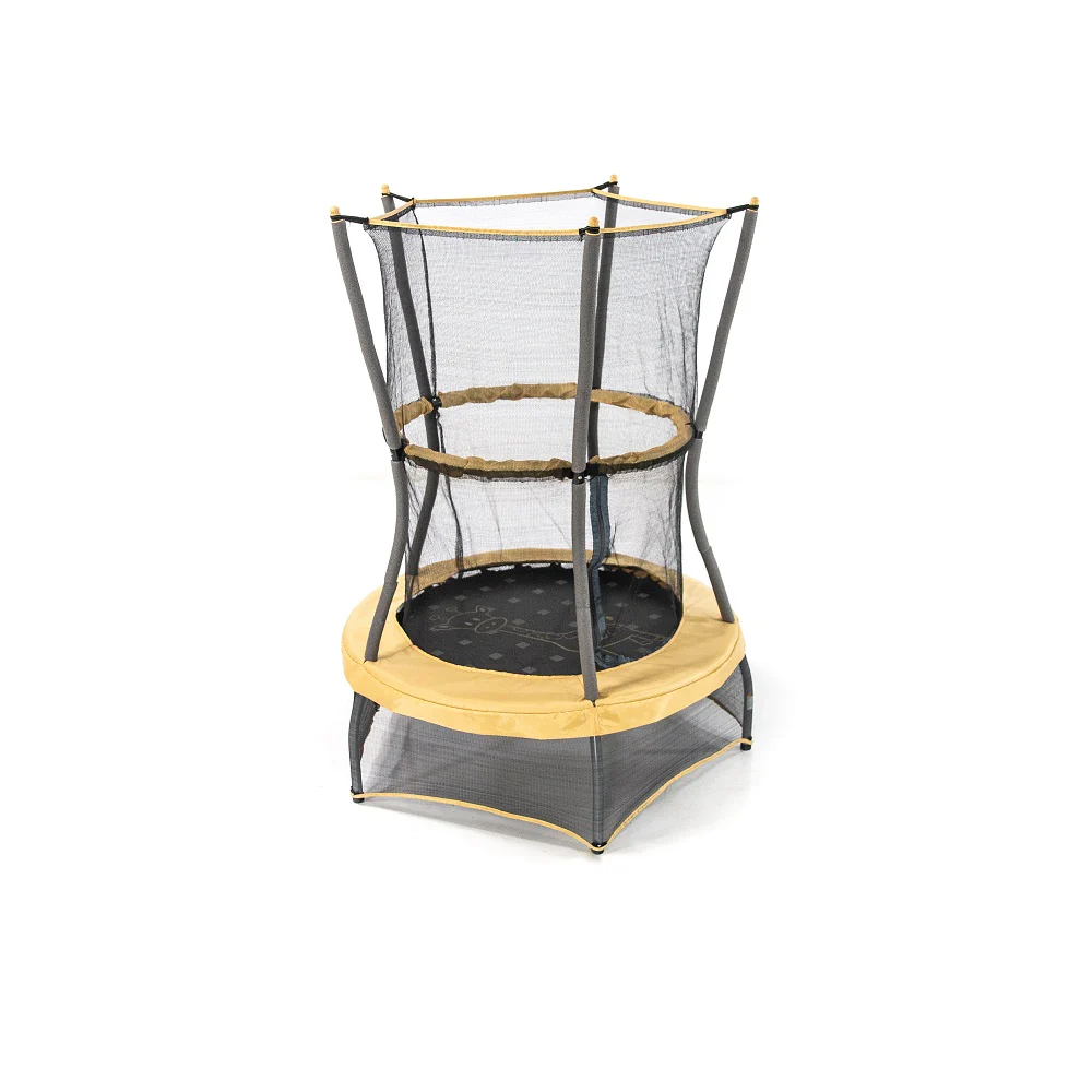 Safari Explorer Mini Round Trampoline with Enclosure - Image 3