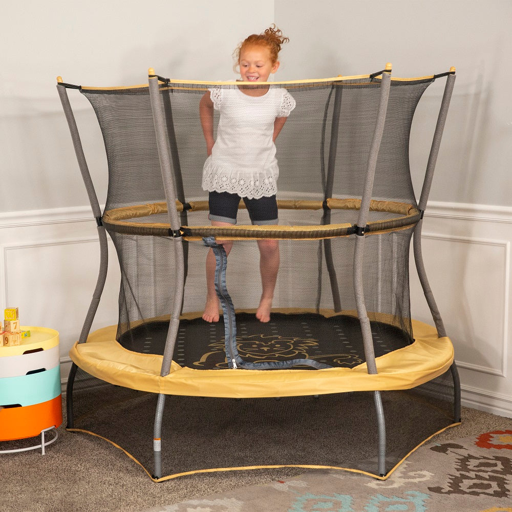 Safari Explorer Mini Round Trampoline with Enclosure - Image 9