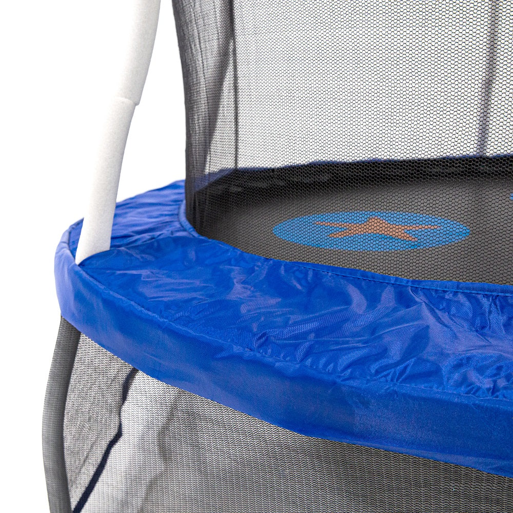 60" Round Seaside Adventure Mini Trampoline with Enclosure - Image 3