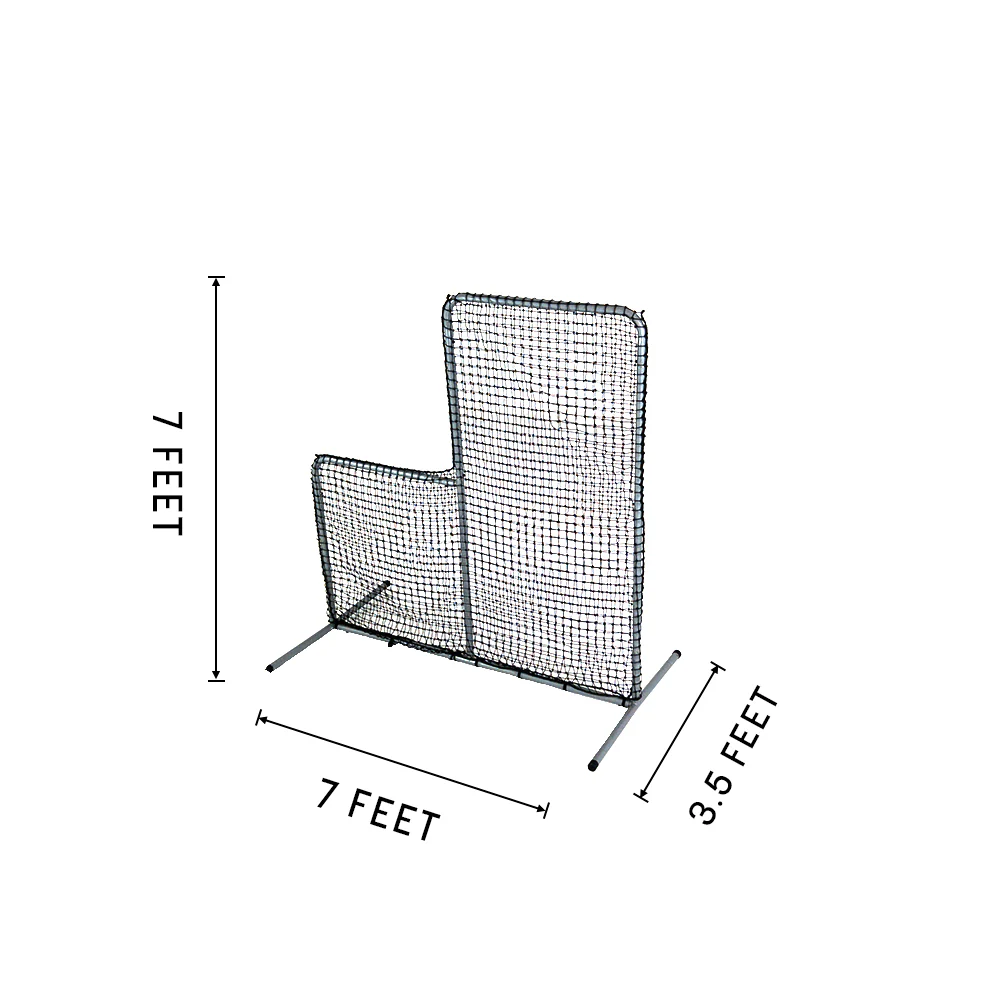 Skywalker Sports Competitive Series 7' x 7' Pitchers L-Screen - Image 6