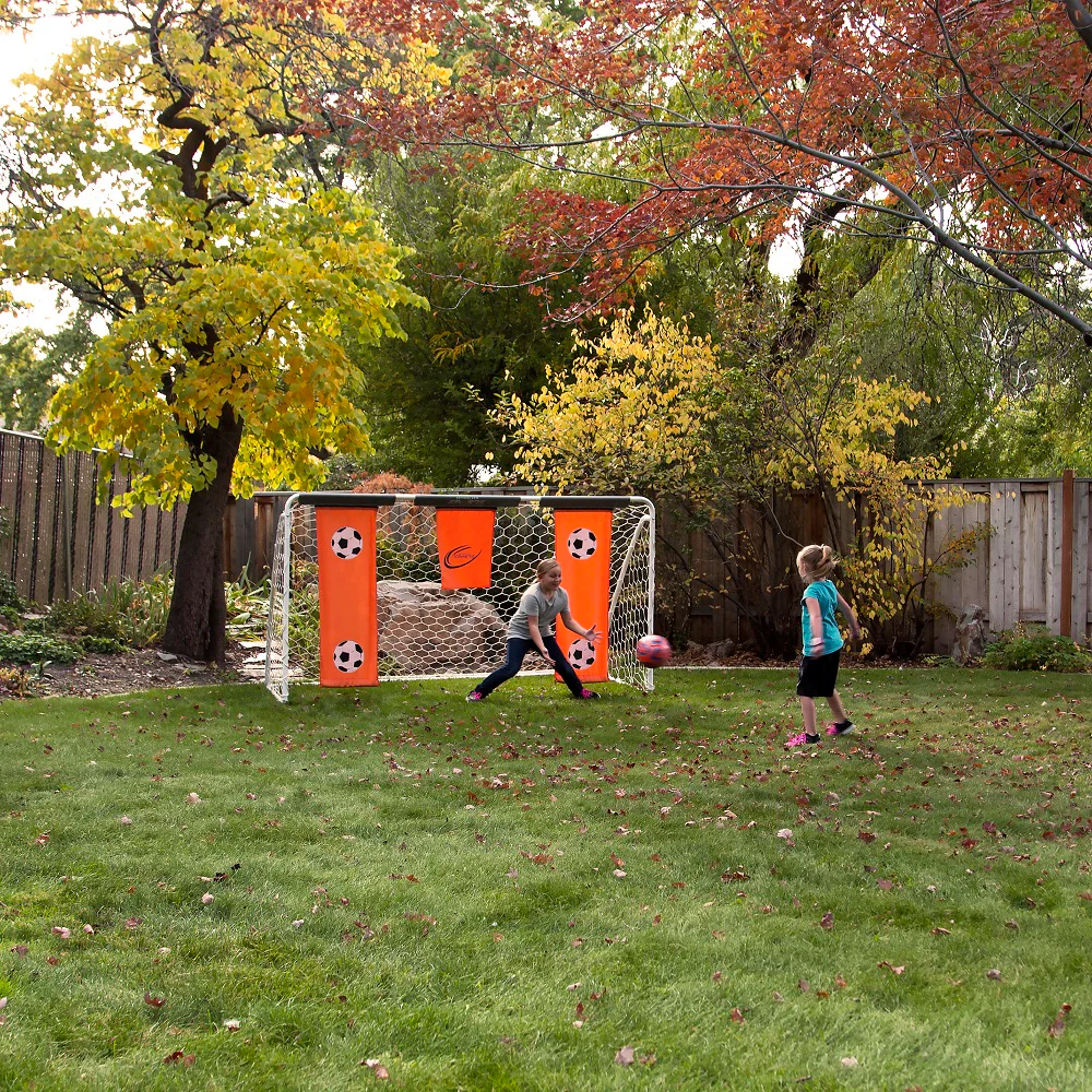 Skywalker Sports 9' x 5' Soccer Goal with Practice Banners - Image 9
