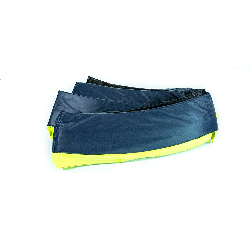 13' Round Spring Pad - Dual Navy/Lime Green - Image 2