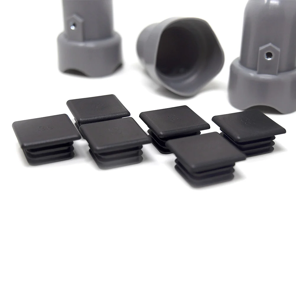 Small Grey Pole Cap Kit with Bolts and End Caps (Set of 6) 8048, 11047, 8031 - Image 3