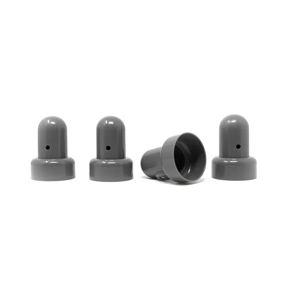 Pole Cap - Small Grey - Qty 4 - Image 2