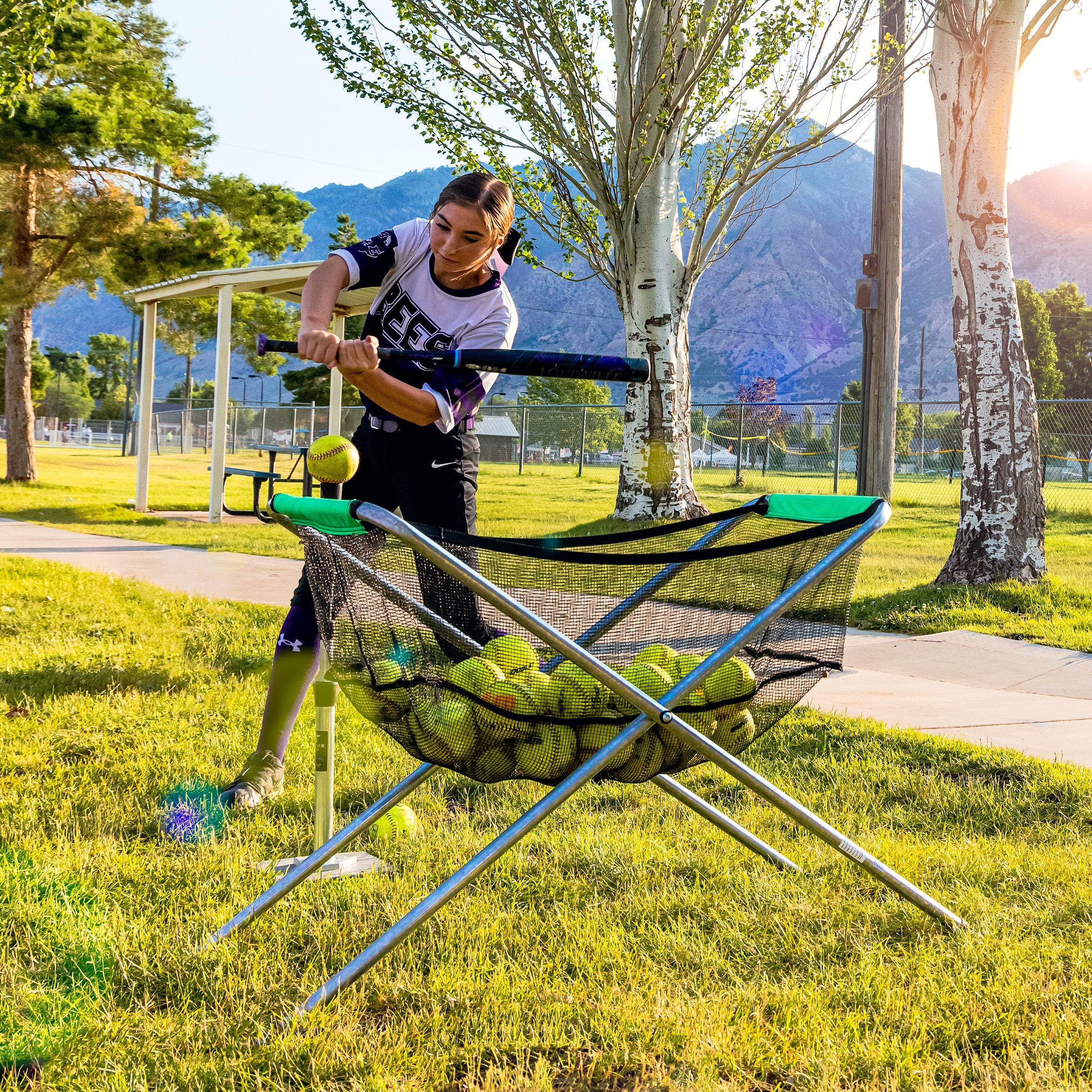 Skywalker Sports Folding Baseball & Softball Cart - Image 7