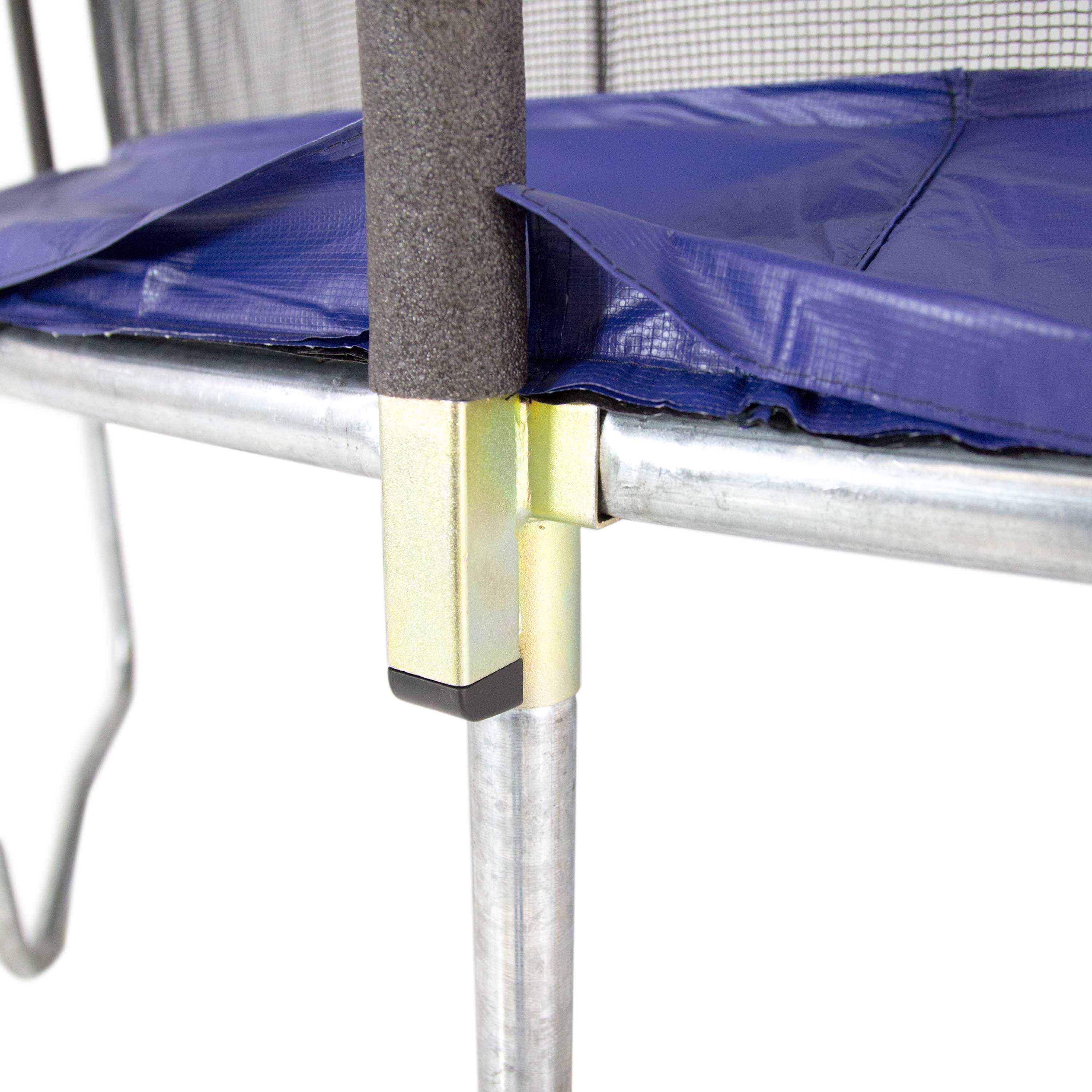 16' Round Outdoor Trampoline with Safety Enclosure - Made in USA - Image 3