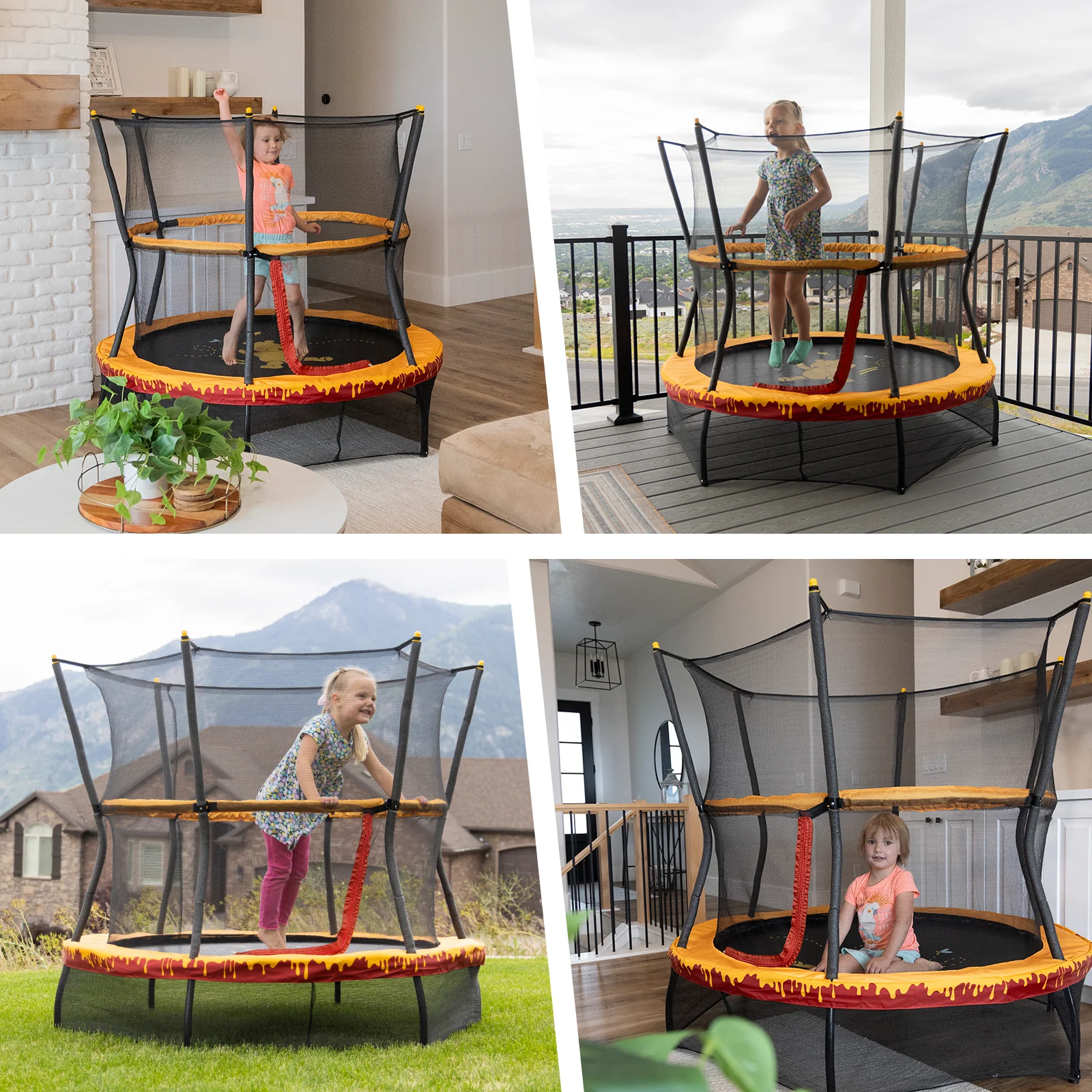 Skywalker Trampolines 60in Winnie the Pooh Mini Trampoline for Kids - Image 12